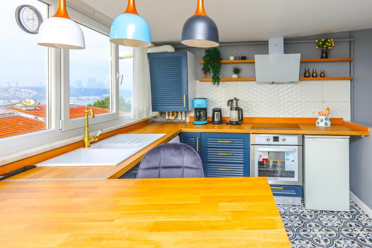 Vibrant Flat 500 M To Uskudar Ferry Station Apartman Isztambul Kültér fotó